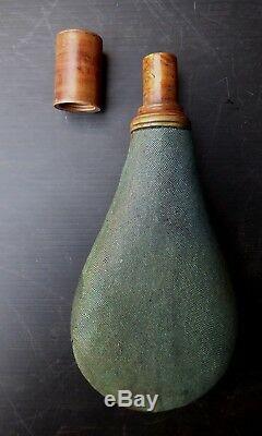 Pear Shagreen Powder And Turned Wood, Late Eighteenth