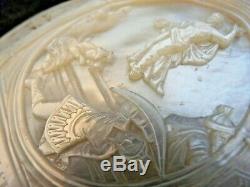 Pearl Shell Carved And Jerusalem Ajoure Religious Resurrection 19th Siec 2