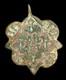 Pendant Of Medieval Heraldic Harness Enamelled With Ermine Cross High Era