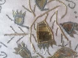 Persian Popular Art - Embroidery - Silk (Zardozi) 19th Century