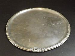 Pewter Dish Of The Eighteenth Century, Pierre Pissavy In Lyon. Etin Dangle Earth