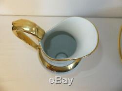 Pitcher And Basin Porcelain Empire Paris 1st Service Epoque De Toilette