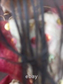 Polychrome Wooden Puppet with Articulated Mouth, Hands, Fingers, and Feet, China, 19th Century