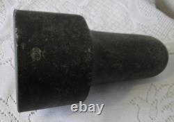 Polynesian carved natural stone pestle, antique folk art, 19th century, No. 1