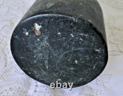 Polynesian carved natural stone pestle, antique folk art, 19th century, No. 2