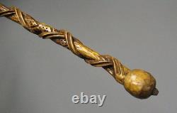 Popular Art Cane Called a Soldier’s Cane or Shepherd’s Cane