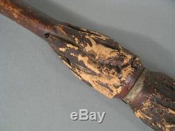 Popular Art Cane Old Carved Shape Umbrella Knob Dog Head