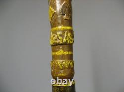Popular Art Cane of the Soldier of the Army of Africa