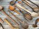 Popular Art Object: Antique Carved Wooden Spoon Shepherd's Work Savoie Alps