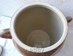 Pottery Saloir High Ear Pot. 38cm Soudouest Candied Fat Jar 15 LI