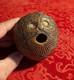 Powder Flask In Carved Coconut Shell, Convict Labor, 19th Century