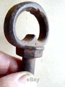 Powerful Wrenched Key Of A Nuremberg Safe, 17th Century