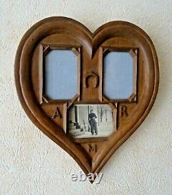 Present Of Love Frame Of Marshal Ironing Monoxyle