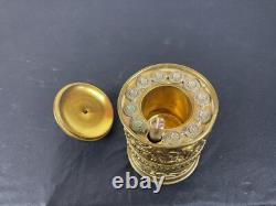 RARE Cigar and Cigarette Distributor Box, 19th Century Repoussé Brass