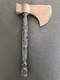 Rare Ancient Military Axe 19th Century Popular Art Engraved And Signed Acier Creusot