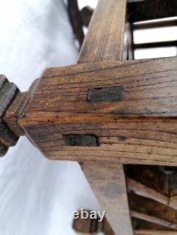 Rare. 19th Century Chinese Chair for Baby in Wood. Tenon and Mortise Joinery.