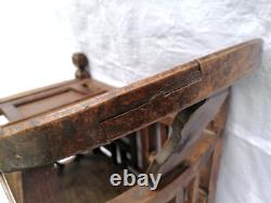 Rare. 19th Century Chinese Chair for Baby in Wood. Tenon and Mortise Joinery.