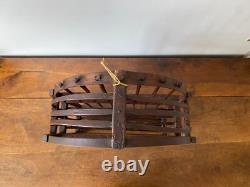 Rare 19th-Century Wooden Glass Rack / Drainer from Normandy – Folk Art