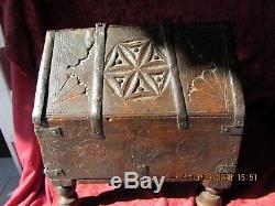 Rare Afghanistan Or Central Asia 19th Century Or Front Wedding Box