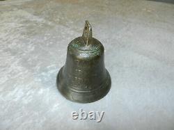 Rare Ancient Bell In Bronze Jean Pierre Dubois Au Puy 18th