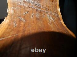 Rare Ancient Sonnaille Bell Goat Provencal Clavelas Wood Cytise Beating Bone