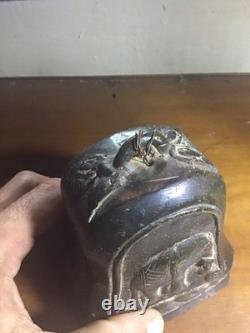 Rare Burmese Bronze Elephant Bell, 19th Century