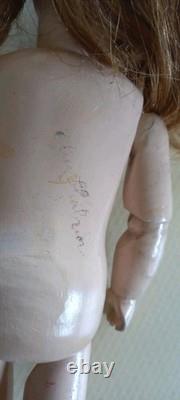 Rare Charming Very Old Doll Wooden Body 10 Joints