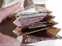 Rare Eighteenth / Portfolio Wallet Porte Sous / Parchment Leather / 1