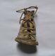 Rare Folk Art Object Old Shoe For Child Foot Bot Xix