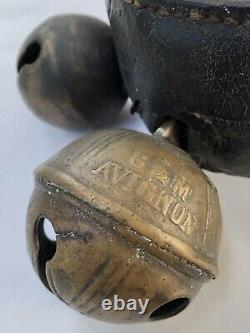 Rare Former Collier 4 Cloches Grelots Bronze G And M Avignon 19th Popular Art
