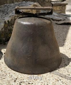 Rare Large Cow Bell, No. 20 / Marked A. F. – Ram’s Head Symbol, 1,780 kg