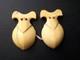 Rare Pairs Of Castanets From The 19th Century In Bone B2