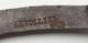 Rare Revollier Sickle, Hand-forged Iron, 19th/1900s, Antique Harvesting Scythe With Wheel
