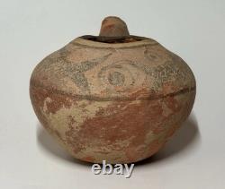 Rare Terracotta Feeding Bottle with Fish Motifs, Indus Valley, 3200–2700 BC