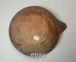 Rare Terracotta Feeding Bottle with Fish Motifs, Indus Valley, 3200–2700 BC