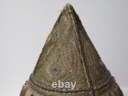 Rare Wedding Set: Headdress, Sebbat, and Silver Belt, Algerian Jewish 19th Century