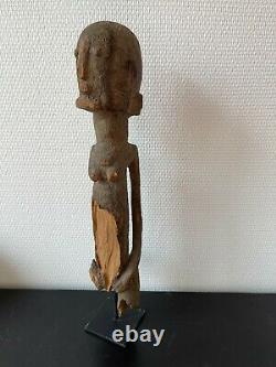 Rare Xviiith Century Large Statuette Ancestor Dogon Mali Beautiful Crusty Patina