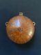 Rare And Beautiful Engraved Corsican Gourd Flask From The Late 19th Century