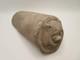 Rare And Antique Round-end Roof Tile Called Wadang In Terracotta (china)