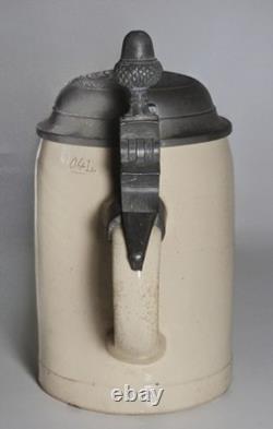 Rare beer stein Bürger-Brau Munich 1890 Bürgerbräukeller 0.4L