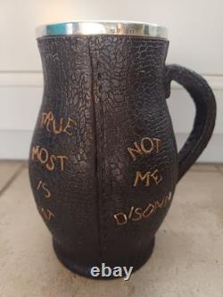 Rare pitcher, antique carafe Royal Doulton Lambeth Slater's Patent 1885-1900