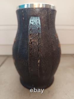 Rare pitcher, antique carafe Royal Doulton Lambeth Slater's Patent 1885-1900