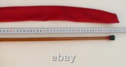 Recent handcrafted split bamboo walking stick collection