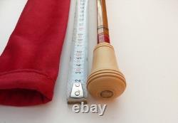 Recent handcrafted split bamboo walking stick collection