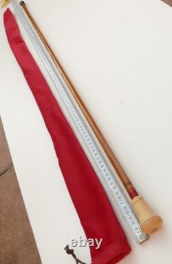 Recent handcrafted split bamboo walking stick collection