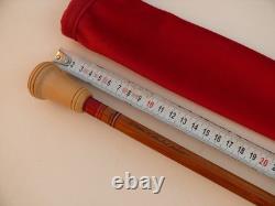 Recent handcrafted split bamboo walking stick collection