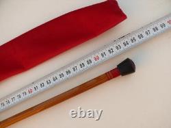 Recent handcrafted split bamboo walking stick collection