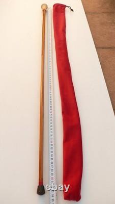 Recent handcrafted split bamboo walking stick collection