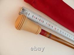 Recent handcrafted split bamboo walking stick collection