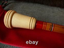 Recent handcrafted split bamboo walking stick collection